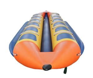Venta <span class=keywords><strong>al</strong></span> por mayor de fábrica: Bote inflable tipo banana marina de PVC de 0.65mm de grosor para juegos acuáticos de verano, remolcable, para 5-12 <span class=keywords><strong>pasajeros</strong></span>, 1 unidad. - Product Image 3