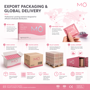 Préservatifs de marque MO certifiés CE, à picots en relief pour une sensibilité accrue, fabricant leader de préservatifs en Chine, service OEM/ODM pour le plaisir sexuel - Product Image 5
