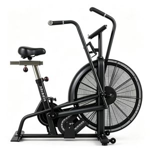 Bicicleta estática de aire con resistencia variable para recuperación y entrenamiento intensivo, apta para usuarios de todos los niveles. - Product Image 1