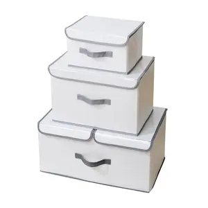 큰 수용량 foldable 빨 수 있는 옷 저장 상자 가정 다기능 저장 상자의 도매 판매