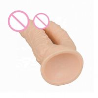 Produits pour adultes, masturbateurs, jouets sexuels, ventouse puissante, double dildo pour femme