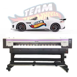 Yinghe mực dung môi sinh thái độ phân giải cao cho biểu ngữ vinyl dán máy in vẽ với i3200 i1600 xp600 cho vật liệu Flex - Product Image 1