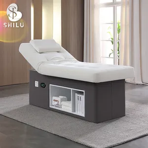 Электрическая профессиональная современная терапия тайская деревянная спа-салон модная массажная кровать DMC7