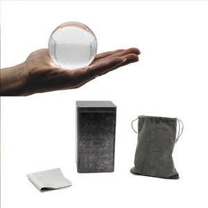Bola de cristal transparente para decoración del hogar, adorno para fotografía, sala de estar, dormitorio, regalo, superficie pulida - Product Image 2
