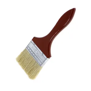 Alta Qualidade Premium De Madeira Handle Bristle Wall Paint Brushes Tamanho Diferente Escova De Pintura De Cerdas De Alta Qualidade Made In China