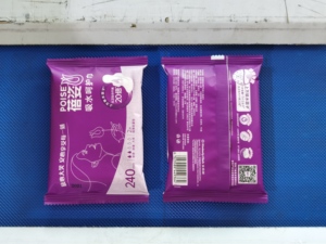 Manual Feeding Automatic Clean Towel Baby Pant Diaper Sanitary Napkin Wet <strong>Wipes</strong> Tissue Packaging Machine - Product Image 4