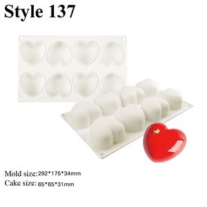 Molde de Silicona para Pastel de Chocolate, Velas, Jabón, Sopa, Corazón, Decoración de San Valentín, Regalo del Día de la Madre 2024 - Product Image 4