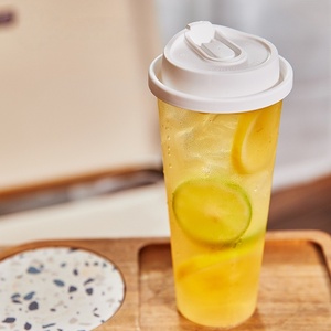 แก้วพลาสติกแบบใช้แล้วทิ้ง PP ขนาด 90 มม. แบบผนังเดียว ใส ขนาด 350 มล. 480 มล. 500 มล. 660 มล. 680 มล. <span class=keywords><strong>ส</strong></span>ำหรับใ<span class=keywords><strong>ส</strong></span>่ชานม กาแฟ น้ำผลไม้ และเครื่องดื่มต่างๆ  รับผลิตตามแบบ - Product Image 3