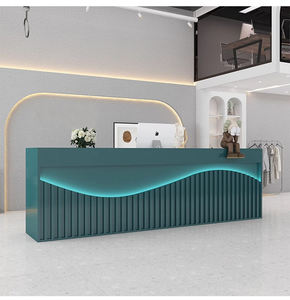 Mostrador de recepción moderno Mostrador de pago de salón de belleza mostrador de recepción Mostrador de <span class=keywords><strong>spa</strong></span> personalizado <span class=keywords><strong>para</strong></span> Bar de <span class=keywords><strong>spa</strong></span> - Product Image 6