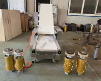 Ligne de production de pain pita arabe de grande capacité, moteur électrique, haute productivité, machine à fabriquer des tortillas, des roti et des chapatis en acier inoxydable
