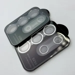 รุ่นใหม่เลนส์กล้องกระจกนิรภัยป้องกันหน้าจอสำหรับ <span class=keywords><strong>Samsung</strong></span> <span class=keywords><strong>Galaxy</strong></span> <span class=keywords><strong>S23</strong></span> Plus อุปกรณ์เสริมโทรศัพท์มือถือพิเศษ - Product Image 1