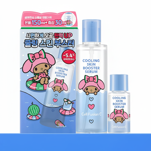 <b>Tanning</b> My Melody Edition for Cell Fusion C Post Α Cooling Skin Booster Serum Quality 150ml Set with 30ml Bonus - Product Image 2
