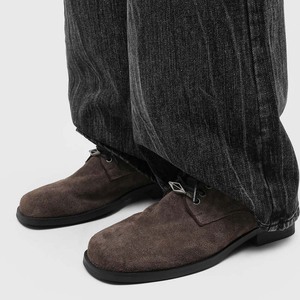 Chaussures Derby Décontractées Noires à Lacets pour Hommes 2026 – Style Rétro Britannique Sophistiqué – Chaussures de Ville de Luxe de Créateur - Product Image 2