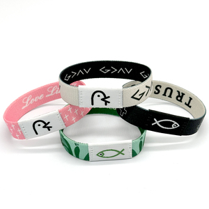 Nueva Pulsera Elástica NFC de 13.56Mhz, Brazalete de Tela Elástica Tejida RFID para Control de Acceso, Precio de Fábrica - Product Image 3