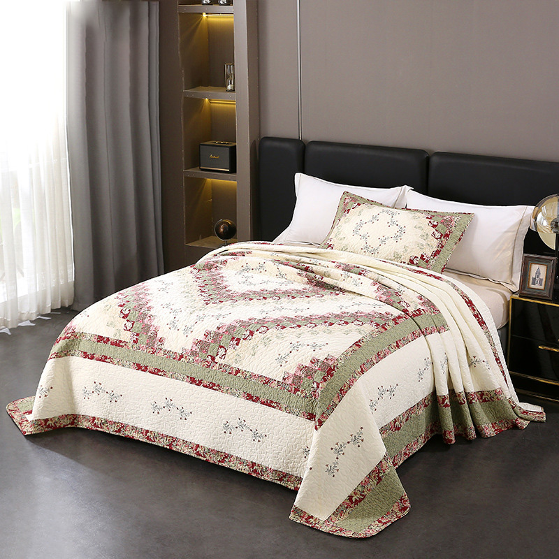 Couvre-lit King Size Floral Moderne – Neuf, Sans étiquette