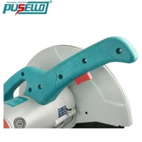Scie à découper électrique PUSELLO 355 mm 1800 W pour tuyaux en acier, profilés et barres en fer