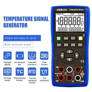 Victor 01S nhiệt độ Nguồn đầu ra cao nhất chính xác là 0.05% và đầu ra hiển thị là 5 chữ số đa chức năng calibrator - Product Image 2