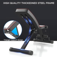 Banc de musculation professionnel multi-positions réglable pour la musculation complète du corps, idéal pour la maison et la salle de sport