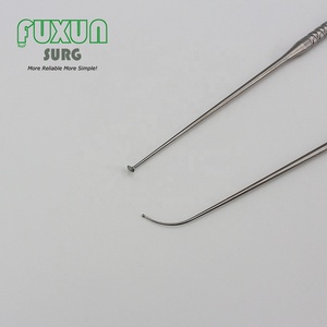 Manual Micro Ear Periosteum Hook Elevator Curette Knife Probe <strong>Instruments</strong> for ENT Otology Operating Otoscopy - Product Image 6