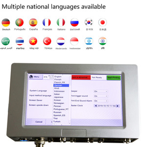 Imprimante jet <span class=keywords><strong>d</strong></span>'encre Kelier avec convoyeur et machine de pagination, 6 têtes <span class=keywords><strong>d</strong></span>'impression - Product Image 4