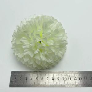 Flores artificiales de clavel de seda, pétalos de cabeza de alta calidad, color lila, para decoración de hogar y boda, 190, superventas - Product Image 6