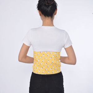 Three-piece fully <b>elastic</b> abdominal binder with fleece fabric, abdominal tightening <b>belt</b>, rib strap, and postpartum abdominal - Product Image 3