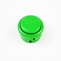 Bouton-poussoir en plastique de 30 mm pour carte de développement DIY, pour pièces de machine de jeu d'arcade, zéro latence et durable, multicolore, 5 millions de cycles