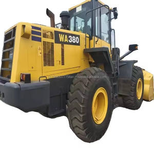 KOMATSU WA380 Chargeur sur pneus moyen d'occasion d'origine KOMATSU Chargeur sur pneus CAT966 d'occasion à vendre - Product Image 1