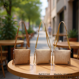 Bolso de mano de doble cara con forro dorado, 18x20cm, tipo bandolera - Product Image 3