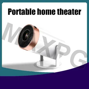 Proyektor Home Theater 600P definisi tinggi untuk pengalaman film dan hiburan yang Optimal tanpa sistem