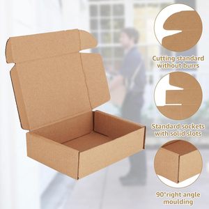 도매 주문을 받아서 만들어진 작은 우편함 골판지 배송 상자 소포 우송료 포장 우편함 사업 - Product Image 4