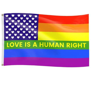 Bandera del Orgullo Asexual, Bisexual <span class=keywords><strong>y</strong></span> Gay, Bandera del Orgullo Humano, Bandera del Orgullo Arcoíris, Bandera Personalizada de Tela de Poliéster de 3x5 pies para Exteriores - Product Image 3