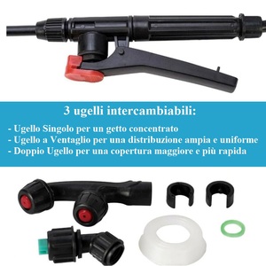 Backpack <b>Sprayer</b> 16 Litre <b>Pressure</b> Pump For Gardening With Relief Valve - Product Image 5