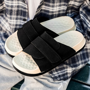 Pantoufles d'été pour femmes, sandales à bout ouvert, design élégant, respirantes, légères, antidérapantes, idéales pour les plages sablonneuses - Product Image 5