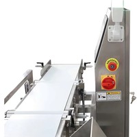 Báscula de Control de Peso Automática de Alta Velocidad para Líneas de Producción de Envasado de Snacks, Dulces, Productos de Panadería, Frutos Secos y Alimentos Embotellados