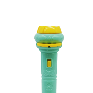 Vendita calda per bambini torcia elettrica giocattolo torcia elettrica con forma di animale proiezione plastica prima di andare a letto giocando giocattolo modello numero luce - Product Image 3