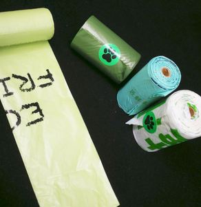 Eco Friendly Biodegradable <b>Compostable</b> Custom OEM Packaging Dog Poop Bag with Custom Logo for Pet Waste Disposable - Product Image 6