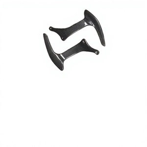 Palettes de changement de vitesse en fibre de carbone de haute qualité pour volant Ferrari F430 430 05-09 194923 194924 226930 226931 - Product Image 3