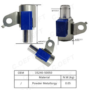 Восстановленные запасные части коробки передач, автоматическая коробка передач, соленоидный 35240-50050 для Toyota - Product Image 3