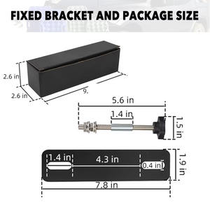 20t Nylon Caoutchouc 2m Over-long Accessoires de voiture Neige 4x4 Off Road Sand Traction 4wd Orange Recovery Tracks - Product Image 3