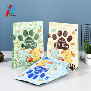 Produttore personalizzato grande fondo piatto reale all'ingrosso riciclabile LDPE <span class=keywords><strong>cibo</strong></span> per cani sacchetti con cerniera Top 500g-20kg <span class=keywords><strong>cibo</strong></span> per animali - Product Image 1