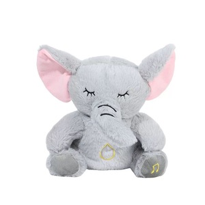 Grensoverschrijdend nieuw product: Glimmende muziekademende beer voor prinsessen, knuffeldier van PP-katoen, knuffelbaar pluche speelgoed, verjaardag - Product Image 3