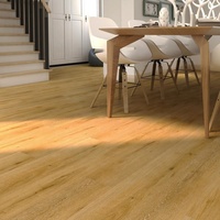Tuile d'autobus en bois de 6mm sous le plancher imperméable de SPC de plasticité de danse de gymnase