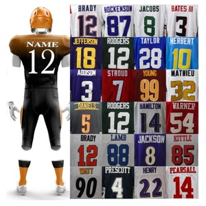 Maillot de football américain brodé 2025 des équipes ELLIOTT DIGGS LAMB JACOBS ADDISON HENRY JACKSON PEARSALL - Product Image 1