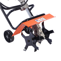 Machine à défricher le sol multifonctionnelle à essence, motoculteur rotatif, micro-motoculteur, outils agricoles, moteur 52cc