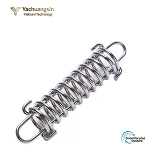 Metal Spring Carabiner <b>Hook</b> 9.5cm Length for Camping Outdoor Use 1PC Stainless Steel Rope Buckle Fixing <b>Clip</b> - Product Image 3