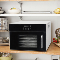 Déshydrateur alimentaire électrique en acier inoxydable à 10 plateaux, contrôle numérique, faible bruit, usage domestique, séchage des fruits et légumes