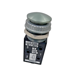 ปุ่มกดแบบแมนนวล Ps/666/1/<span class=keywords><strong>g</strong></span> <span class=keywords><strong>3</strong></span>/<span class=keywords><strong>2</strong></span> ทาง G1/8 นิ้ว ของแท้ใหม่ พร้อมส่ง สำหรับระบบอัตโนมัติในอุตสาหกรรม ใช้กับ PLC ของแท้ใหม่ - Product Image 1