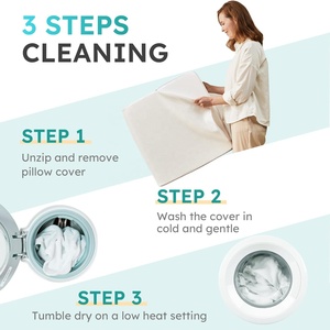 Factory Hot Selling Neck Back Support Leg Rest Sleeping Bed Pillow Memory Foam <strong>Triangle</strong> Cozy Reading Wedge Pillow - Product Image 2