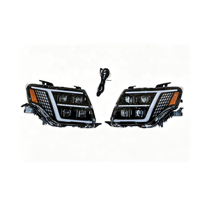 ไฟหน้าโปรเจคเตอร์แบบ Quad LED สำหรับรถยนต์<span class=keywords><strong>มิต</strong></span><span class=keywords><strong>ซู</strong></span><span class=keywords><strong>บิ</strong></span><span class=keywords><strong>ชิ</strong></span> <span class=keywords><strong>ปา</strong></span><span class=keywords><strong>เจ</strong></span><span class=keywords><strong>โร่</strong></span> V93 V97 ปี 2005-<span class=keywords><strong>2021</strong></span> ไฟสูง-ต่ำ ระบบ 4 เลนส์ แบบเสียบใช้งานได้ทันที ตัวเรือนสีดำ - Product Image 2